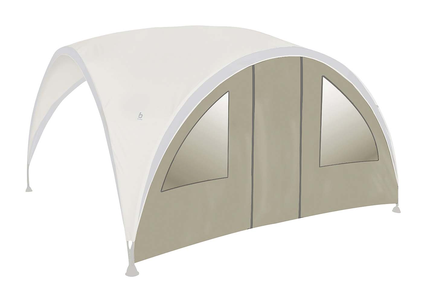 Bo-Camp Medium Party Shelter Seitenwand mit Fenster und Tür