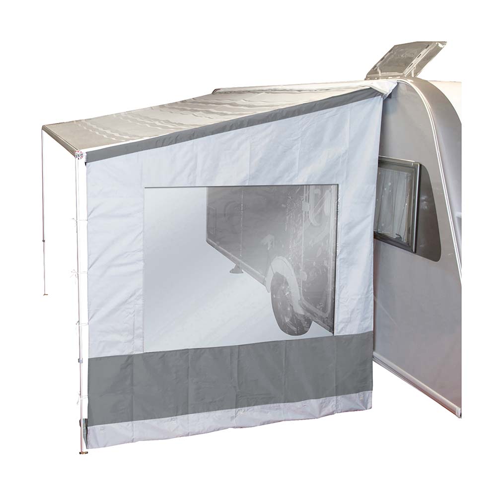 Bo-Camp 225 cm graue Universal Markisen Seitenwand