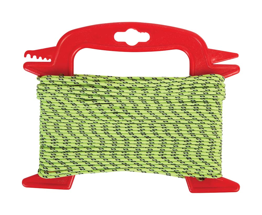 Bo-Camp 4 mm Abspannleine auf Haspel – 20 Meter