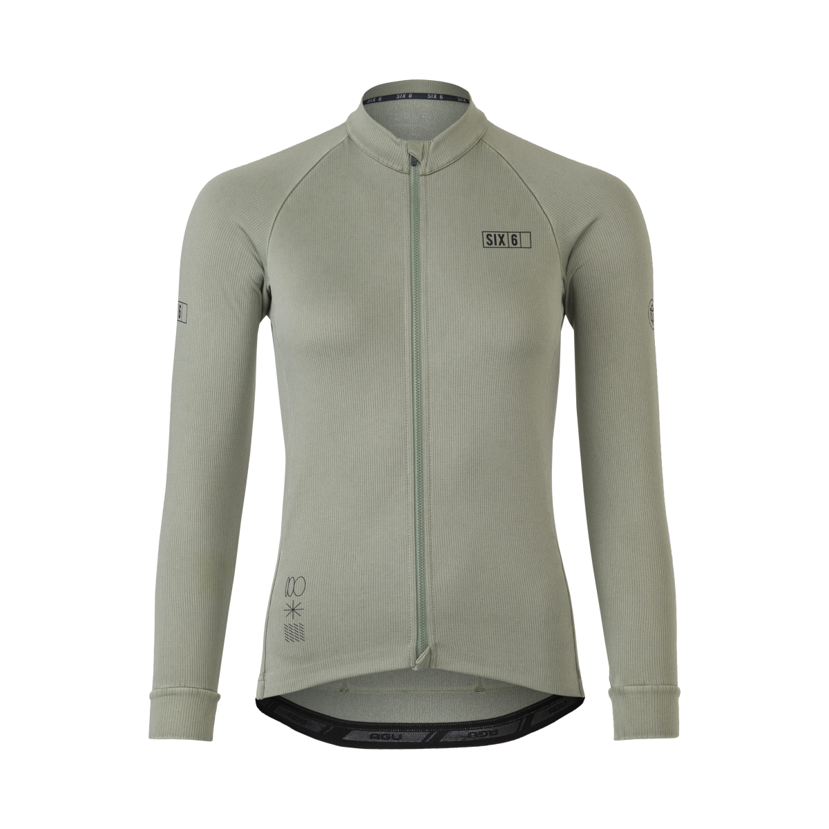 AGU Classic SIX6 Damen Langarm Trikot – Green