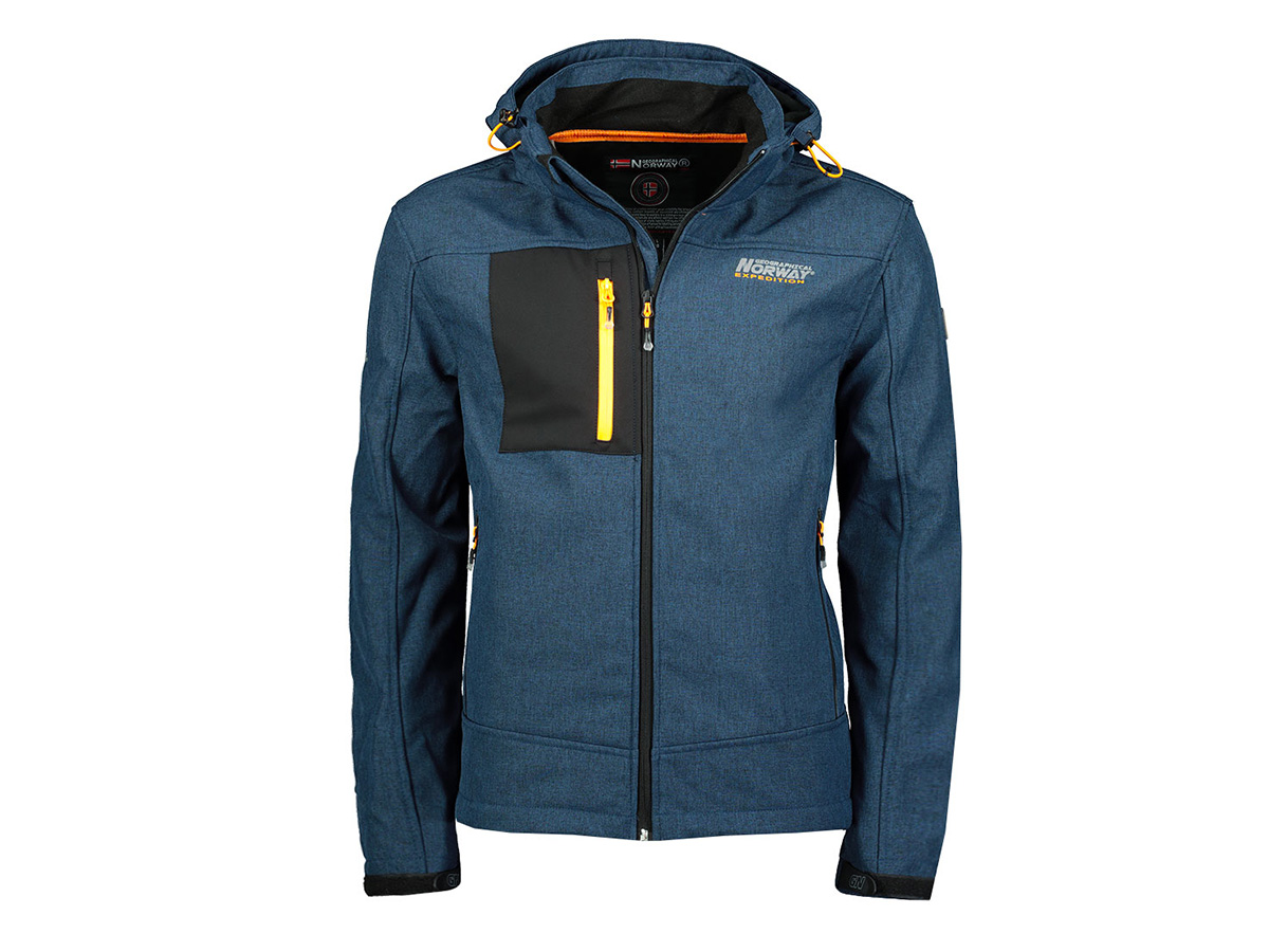 Geographical Norway Torefact Softshell Jacket – Blue