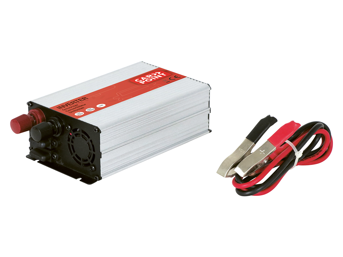 Carpoint 12V>230V Französische Steckdose Inverter – 600 Watt