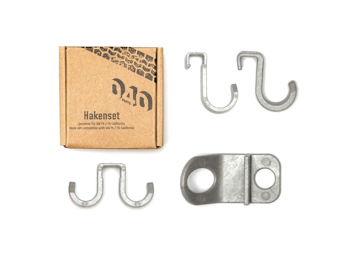 040 Parts 4er Hakenset – VW T5 T6 T6.1