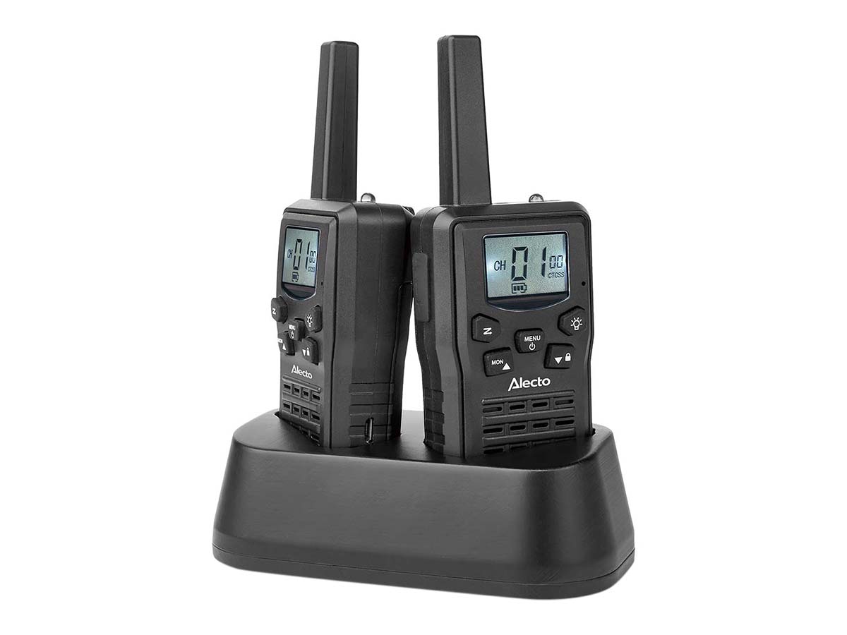 Alecto FR200BK Walkie-Talkie-Set – Black