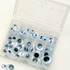 84 Fischaugen Set 3D für Blinker Spinner Wobbler
