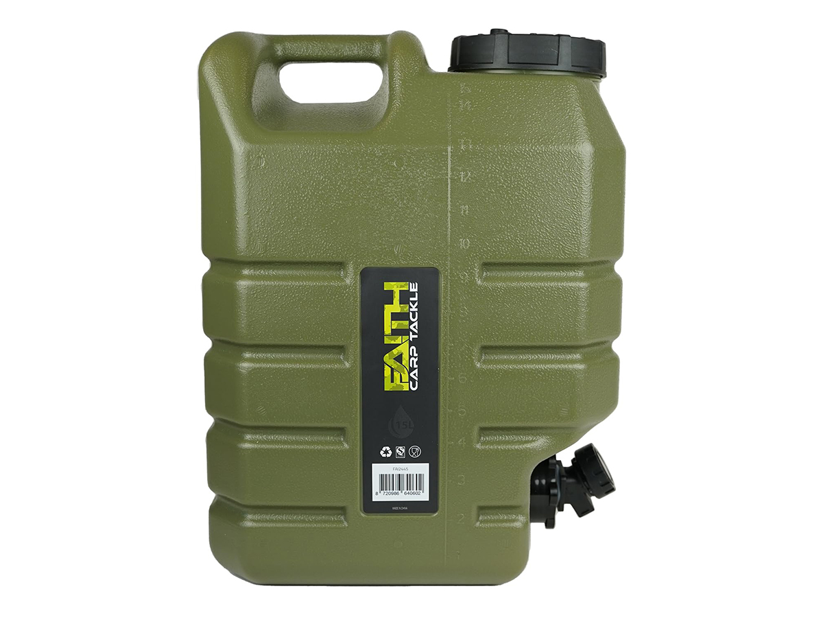 Faith Jerrycan mit Hahn – 15 Liter
