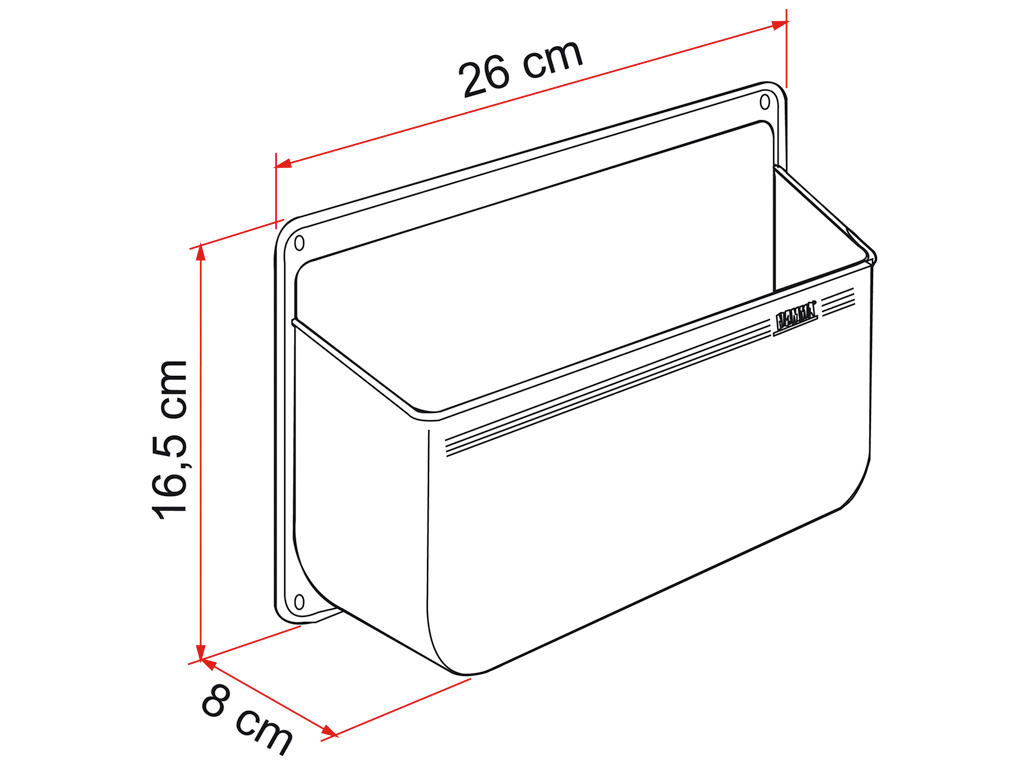 Fiamma Pocket L Ablagefach
