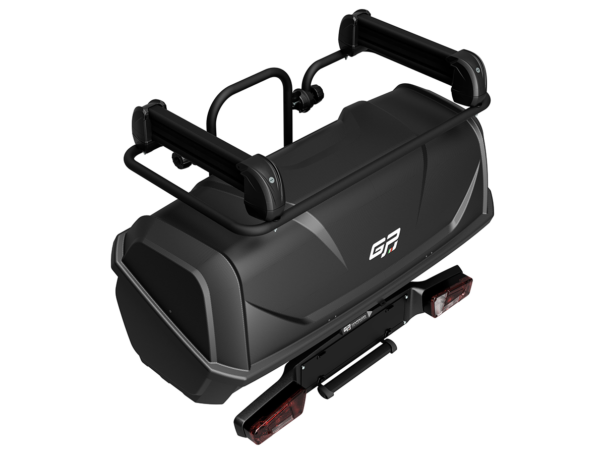 GP Calypso Gepäckbox komplett mit Skiträger