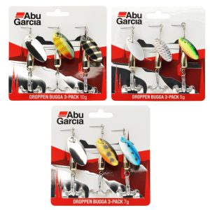 Abu Garcia Droppen Bugga 3-Pack – 3 Spinner im Set