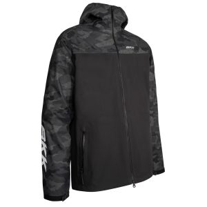 BKK Rain Jacket Black/Camo – Regenjacke