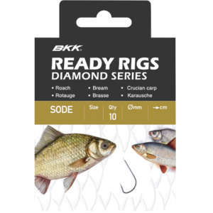 BKK Ready Rig 70cm Diamond Sode NI – gebundene Friedfischhaken