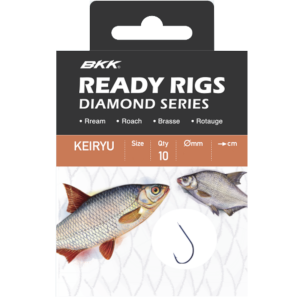 BKK Ready Rig Diamond Keiryu BN 70cm – gebundene Angelhaken
