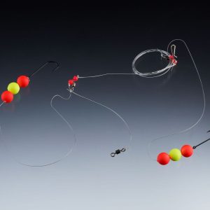 Balzer Brandungsvorfach 80cm 2 Haken Gr. 1 – Brandungssystem