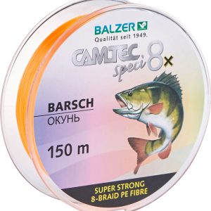 Balzer Camtec Speci 8x Barsch – 150m geflochtene Angelschnur