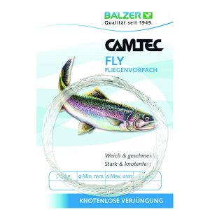 Balzer Colonel Fliegenvorfach – 2,75m Vorfach zum Fliegenfischen