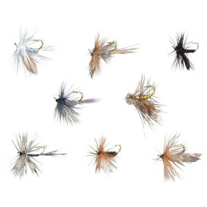 Balzer Edition Fly Trockenfliegen-Sortiment – 8 Fliegen im Set