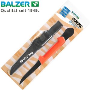 Balzer Filetiermesser mit Ausschaber 17cm Klinge – Angelmesser