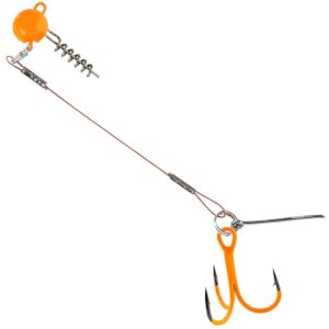 Balzer Hecht-System mit Screw Jighead – Gummifischsystem