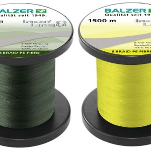 Balzer Iron Line 8 – 1500m geflochtene Schnur zum Spinnfischen