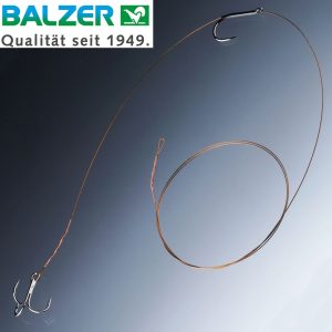 Balzer Matzes Einzelhaken & Drilling Kombi Rig 70cm 9kg – Hechtrig