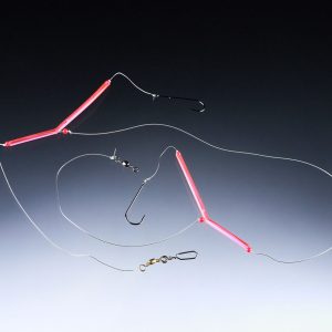 Balzer Naturködersystem Pink Tube 1m – Brandungsvorfach