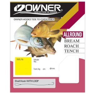 Owner Allround gold RL-046 70cm – gebundene Angelhaken