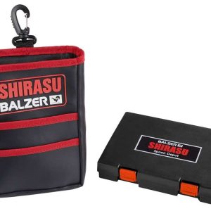Balzer Shirasu Gürteltasche mit Box – Angeltasche für Kunstköder