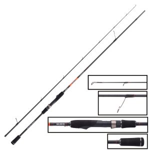 Balzer Shirasu Mini Crank & Shad 1,96m 6-21g – Spinnrute