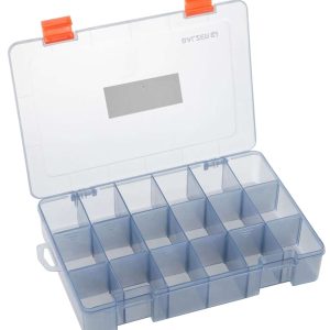 Balzer Shirasu Zubehörbox L 27*18*5cm – 18 Fächer Angelbox