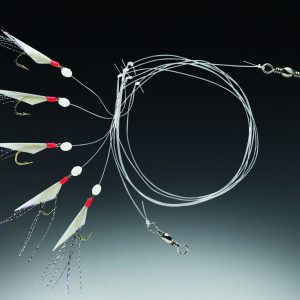 Balzer Spezial Heringssystem 1,50m 5 Haken Gr. 6 – Heringsvorfach