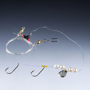 Balzer Steinbutt System 1m 0,40/0,60mm Hakengröße 4 – Plattfischvorfach