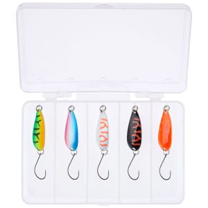 Balzer Swindler Spoon Sortiment – 5 Blinker in einer Box