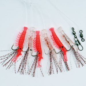 Behr Makrelen- und Heringssystem mit 6 Mini-Shrimps an 6 Haken Gr. 4