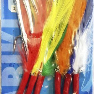 Behr Makrelensystem Makrelenvorfach 5 Haken Gr. 3/0