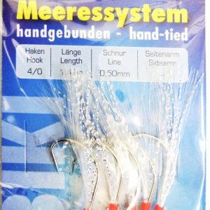 Behr Makrelensystem Makrelenvorfach 5 Haken Gr. 4/0