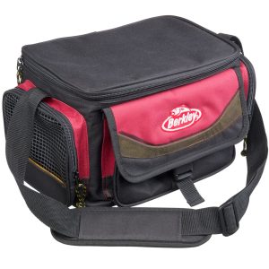 Berkley 28×18,5×19,5cm System Bag Red-Black – Angeltasche + 4 Boxen