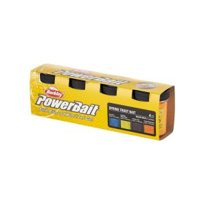 Berkley PowerBait Trout Dough Season Pack Spring 4x50g – Forellenteig Set