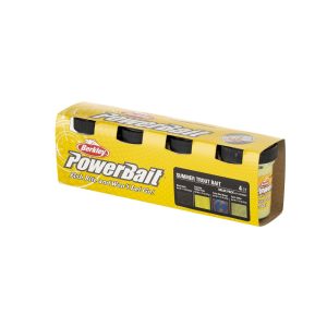 Berkley PowerBait Trout Dough Season Pack Summer – 4x50g Forellenteig