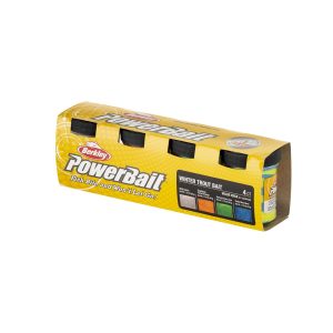 Berkley PowerBait® Trout Dough Season Pack Winter – 4x50g Forellenteig