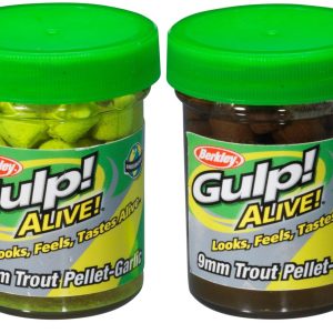 Berkley GULP! ALIVE® Trout Pellets Garlic 9mm – 59g Pellets