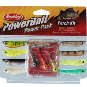 Berkley PowerBait® Pro Pack Perch Minnow – Kunstköderset