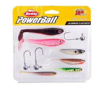 Berkley Pro Pack Jig Minnow Clear Water – Gummifischset