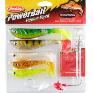 Berkley Pro pack Vertical – 5 Gummifische mit Zubehör im Set
