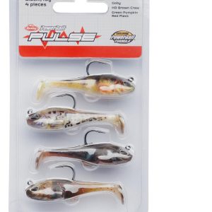 Berkley Pulse Agent E 4-Pack 5.5cm 10g – 4 Gummifische im Set