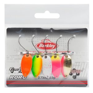 Berkley Area Game Spoons Roru – 5 Forellenspoons im Set