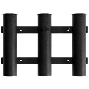 Berkley Tube Rod Rack schwarz – Bootsrutenhalter für 3 Ruten