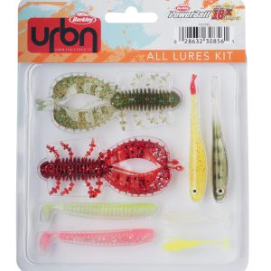 Berkley URBN All Lures Kit – 8 Gummifische im Set