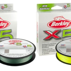 Berkley X5 BRAID – 150m geflochtene Angelschnur