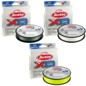 Berkley X9 Braid – 150m geflochtene Angelschnur