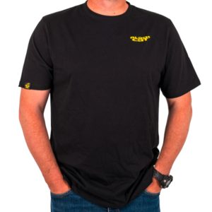 Black Cat Chase Dreams Schwarzes T-Shirt – Angelshirt